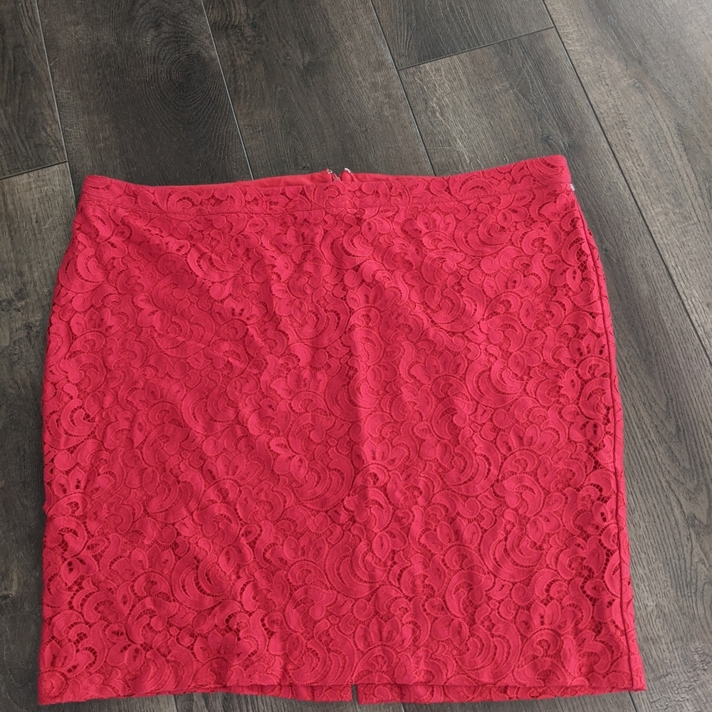 Plus Size Lace Pencil Skirt Size 28